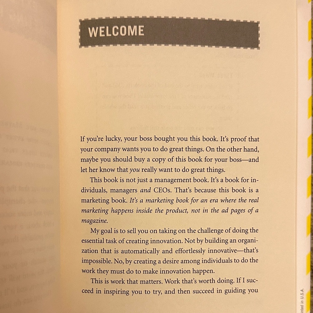 Free Prize Inside Hard Cover Book by Seth Godin - Picture 6 of 12